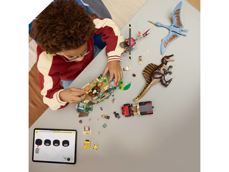 LEGO Jurassic World - Letecká mise se spinosaurem a quetzalcoatlem