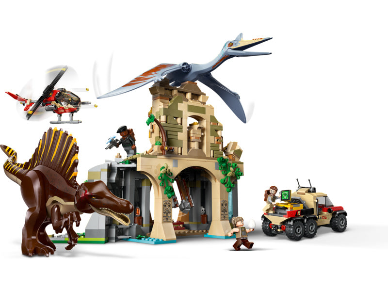 LEGO Jurassic World - Letecká mise se spinosaurem a quetzalcoatlem