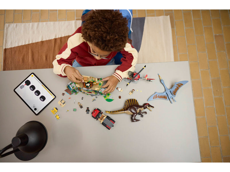 LEGO Jurassic World - Letecká mise se spinosaurem a quetzalcoatlem