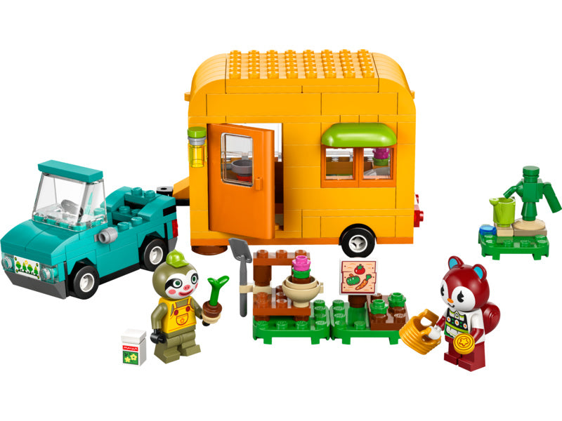 LEGO Animal Crossing - Leif, karavan a zahradnictví