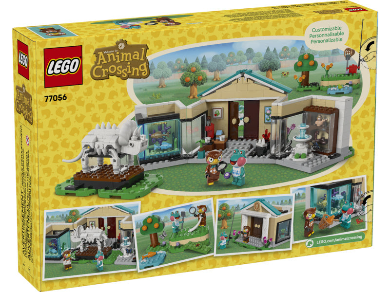 LEGO Animal Crossing - Blathers a jeho muzejní sbírka