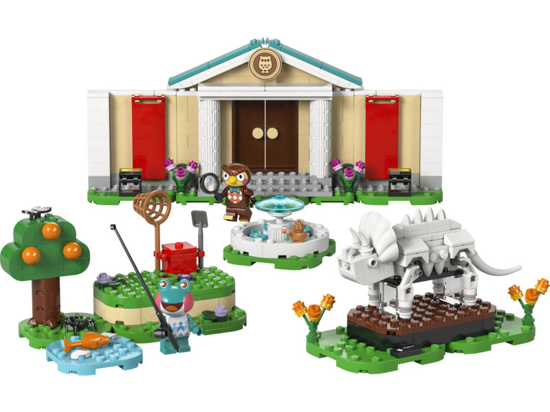 LEGO Animal Crossing - Blathers a jeho muzejní sbírka