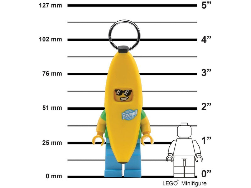 LEGO svítící klíčenka - Banana Guy