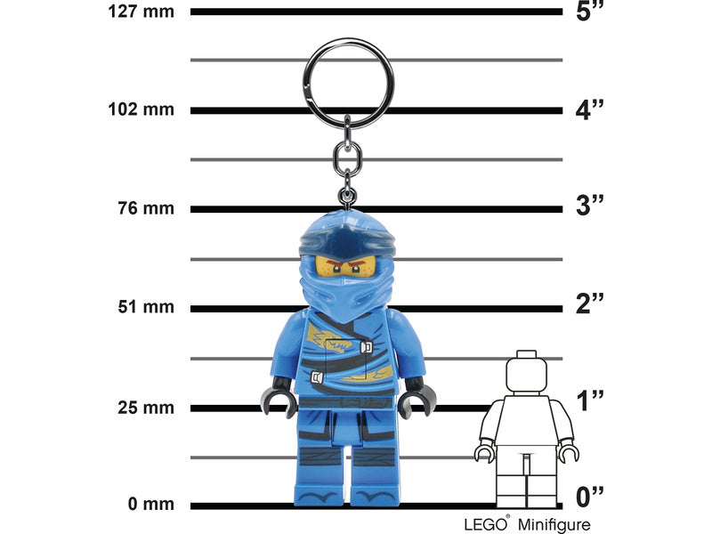 LEGO svítící klíčenka - Ninjago Legacy Jay