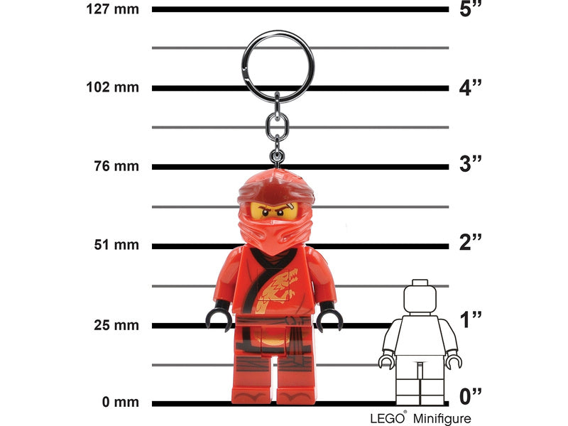 LEGO svítící klíčenka - Ninjago Legacy Kai