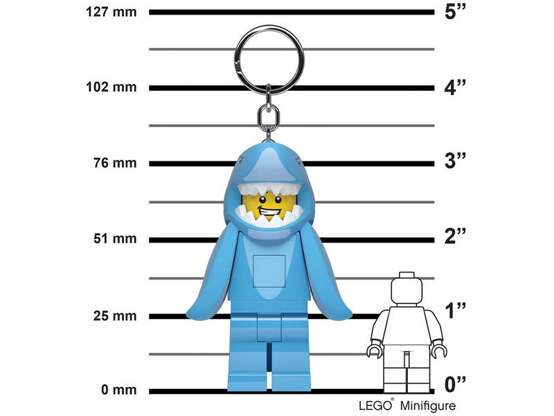 LEGO svítící klíčenka - Iconic Žralok