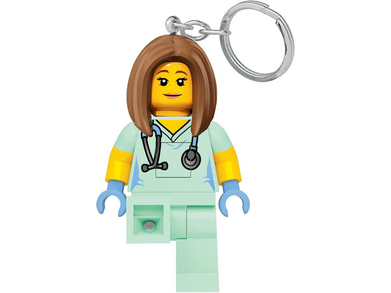 LEGO svítící klíčenka - Zdravotní sestra