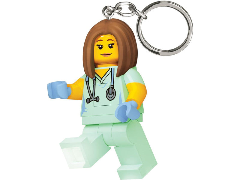 LEGO svítící klíčenka - Zdravotní sestra