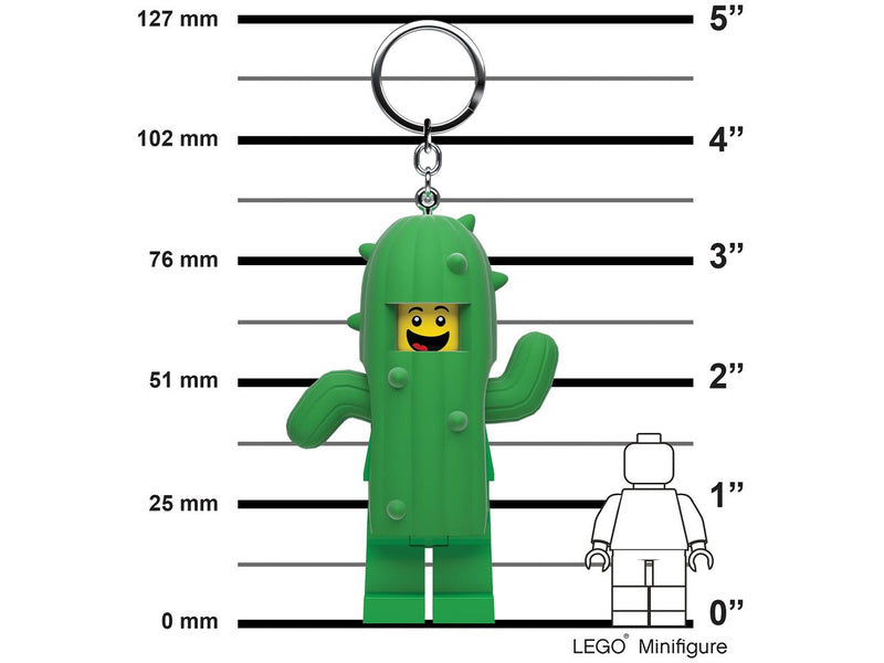 LEGO svítící klíčenka - Kaktus