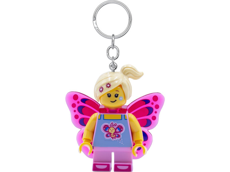 LEGO svítící klíčenka - Motýlí dívka