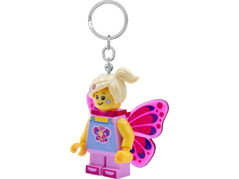 LEGO svítící klíčenka - Motýlí dívka
