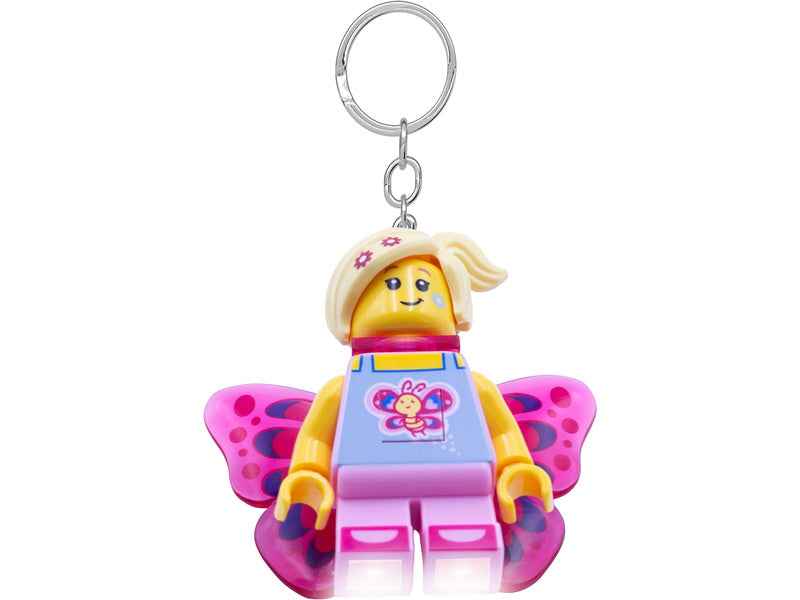 LEGO svítící klíčenka - Motýlí dívka