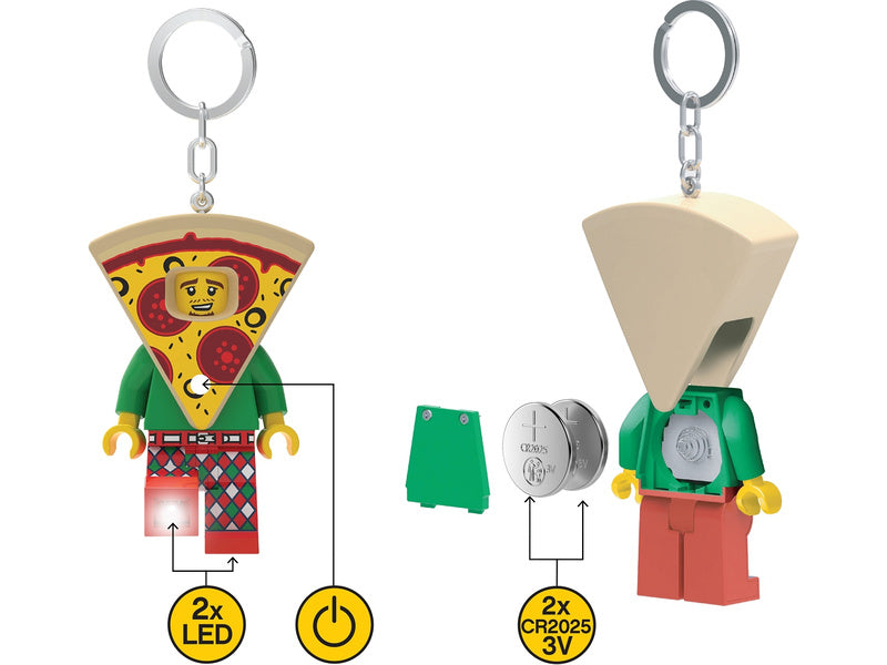LEGO svítící klíčenka - Iconic Pizza