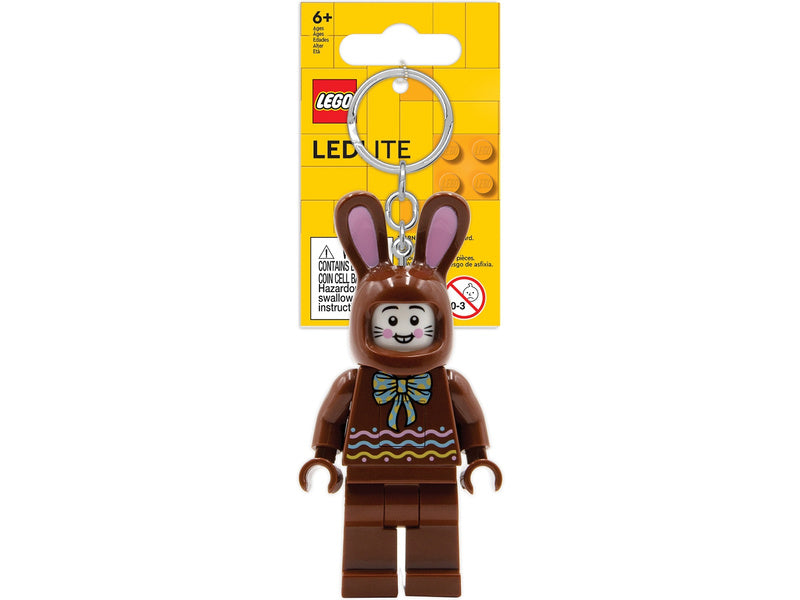 LEGO svítící klíčenka - Iconic Čokoládový Zajíc