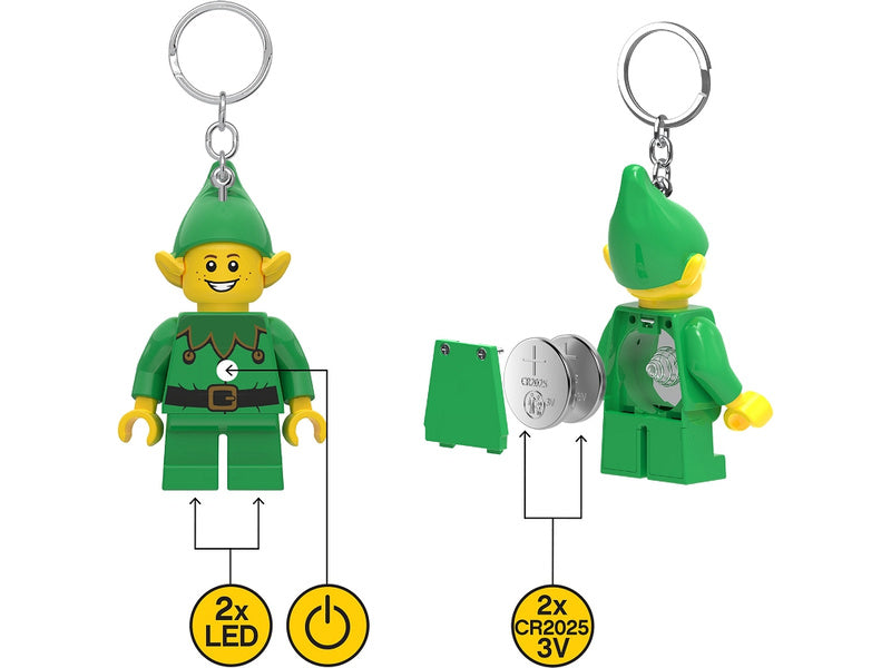 LEGO svítící klíčenka - Iconic Elf