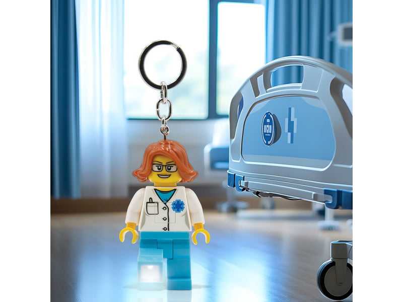 LEGO svítící klíčenka - Iconic Doktorka