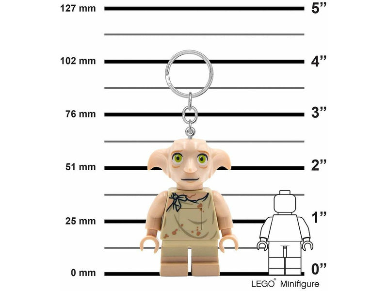 LEGO svítící klíčenka - Harry Potter Dobby