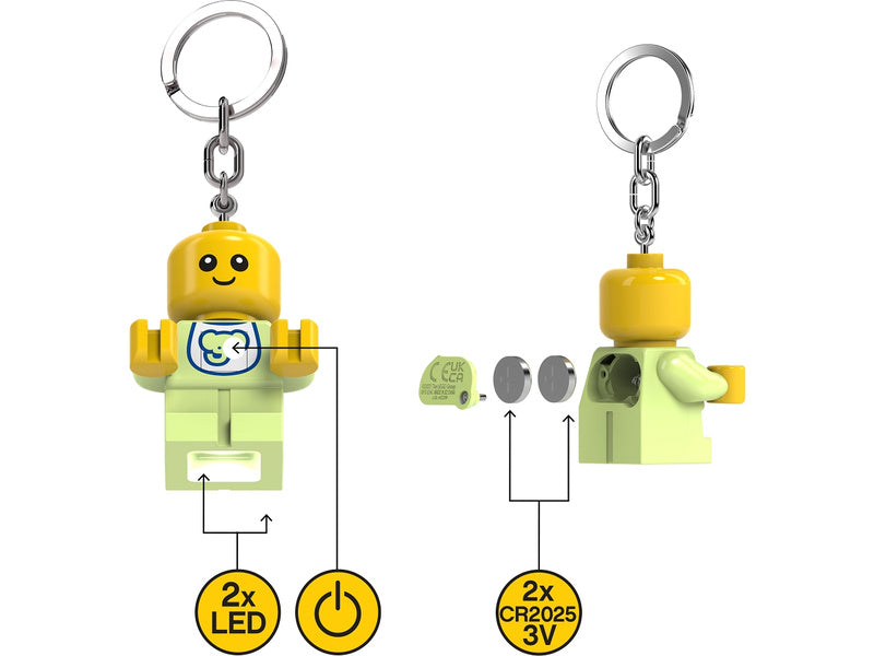 LEGO svítící klíčenka - Baby