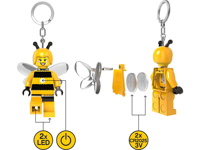LEGO svítící klíčenka - Čmeláčí dívka