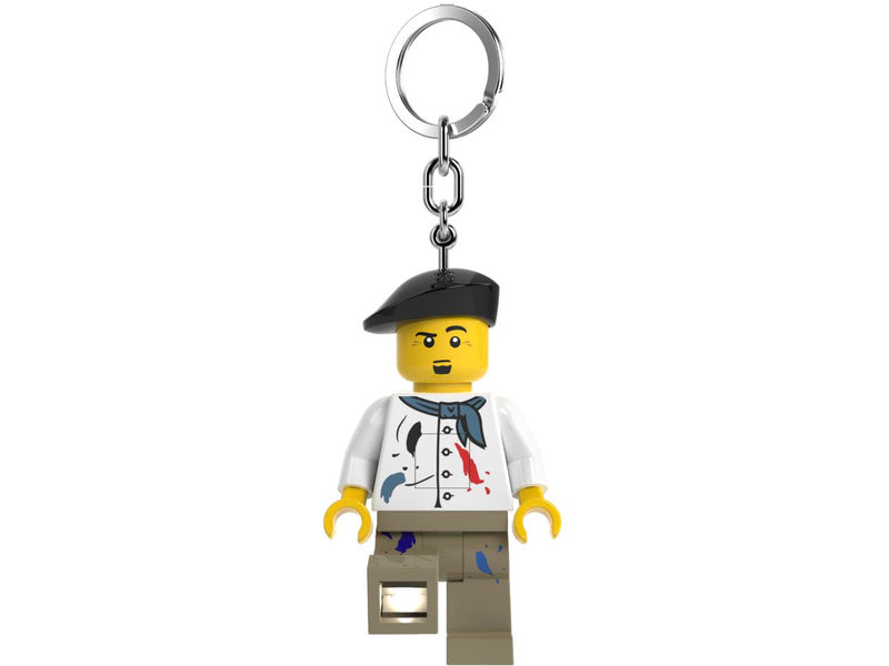 LEGO svítící klíčenka - Malíř