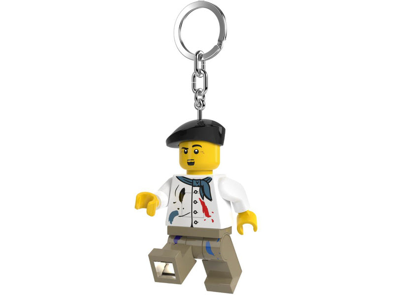 LEGO svítící klíčenka - Malíř
