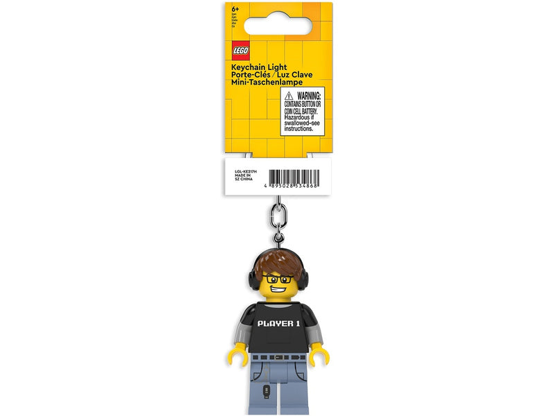 LEGO svítící klíčenka - Hráč videoher