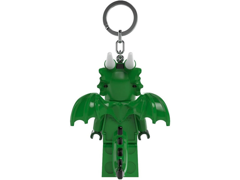 LEGO svítící klíčenka - Zelená dračice