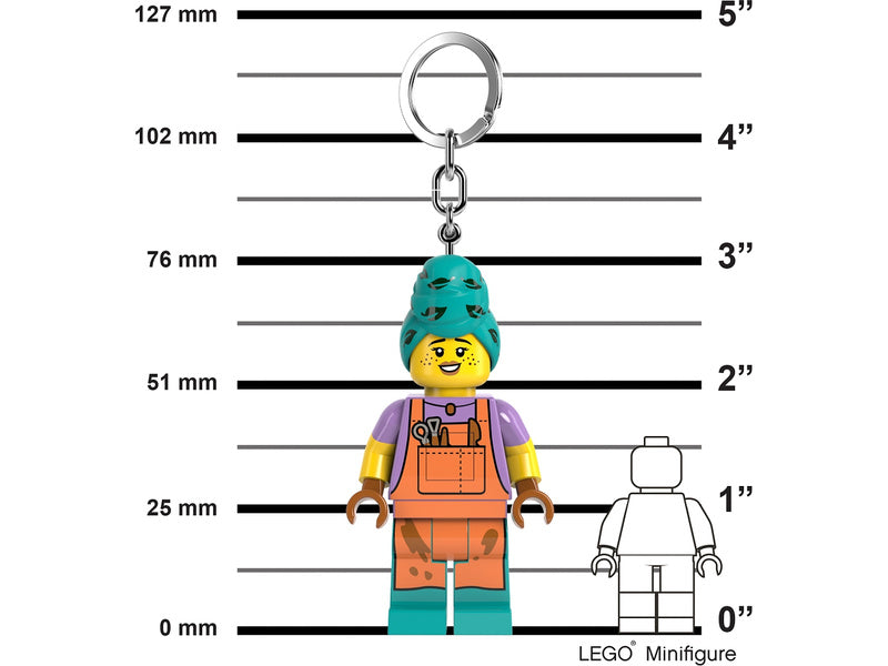 LEGO svítící klíčenka - Hrnčířka