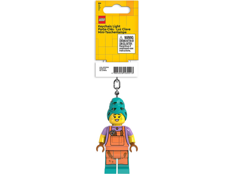 LEGO svítící klíčenka - Hrnčířka