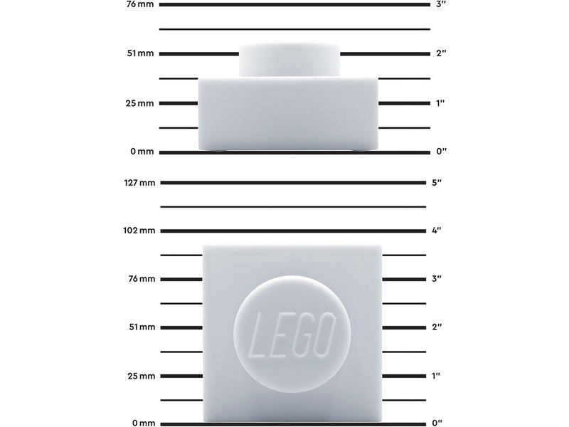 LEGO Iconic Silikonová svítící kostka 1x1