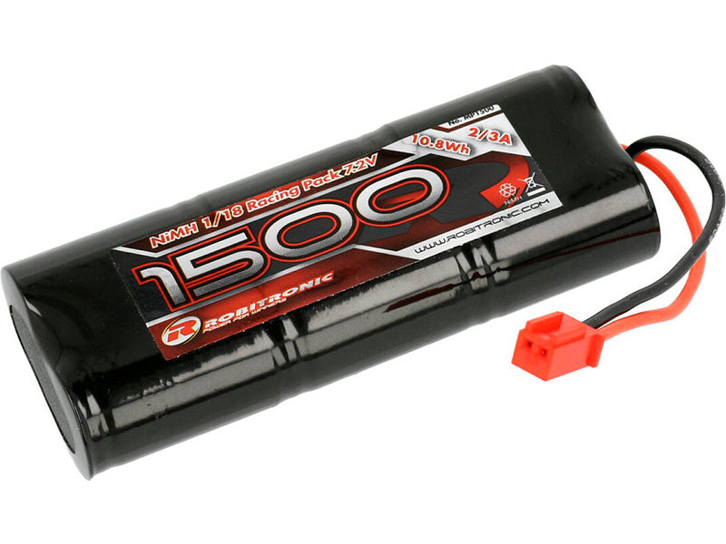 Robitronic NiMH baterie 7.2V 1500mAh 2/3A