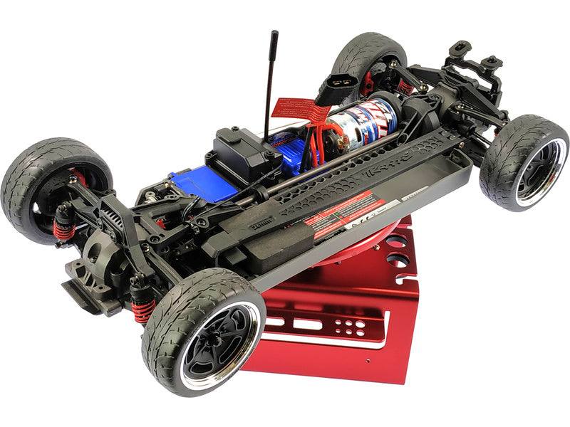 Robitronic stojan na RC auta červený