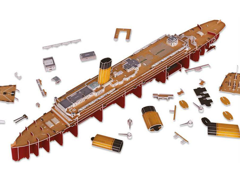 Revell 3D Puzzle - RMS Titanic s LED osvětlením