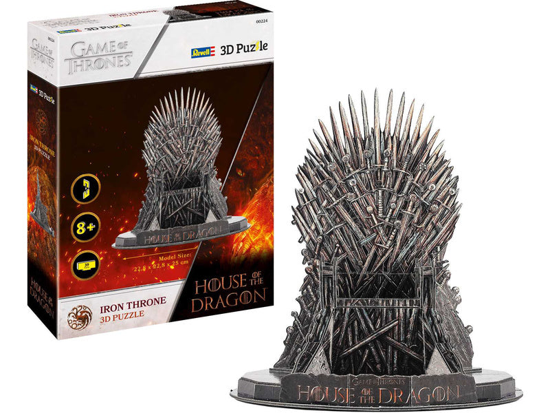 Revell 3D Puzzle - House of the Dragon Iron Throne