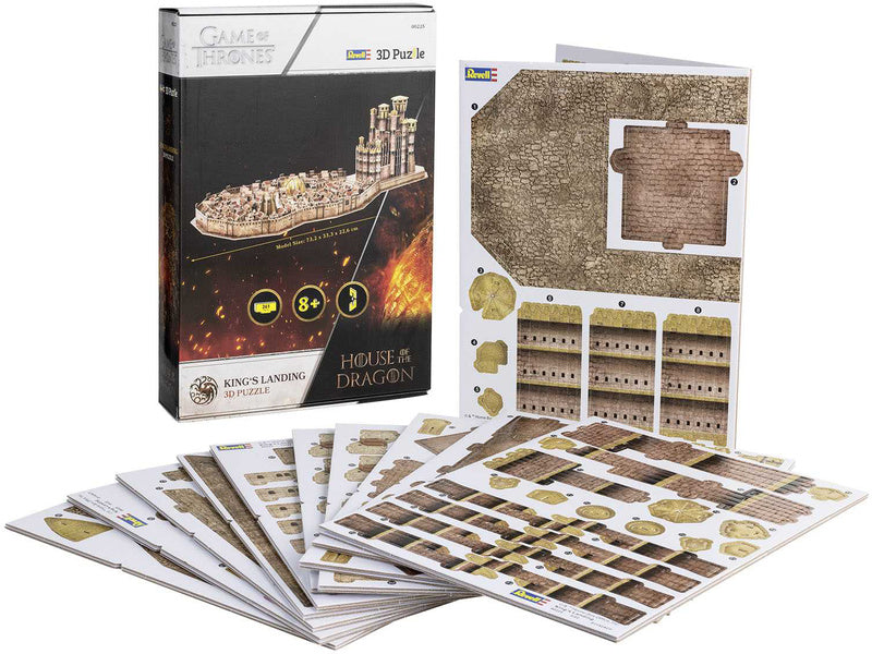 Revell 3D Puzzle - House of the Dragon King's Landing