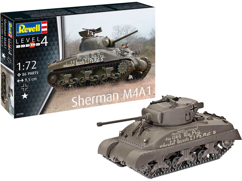 Revell Sherman M4A1 (1:72)
