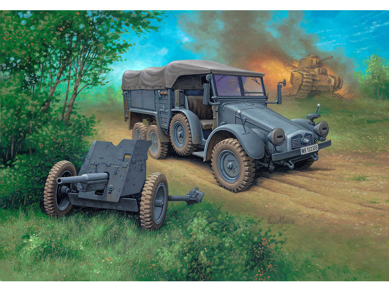 Revell Krupp Protze KFZ 69 with 3,7cm Pak (1:76)