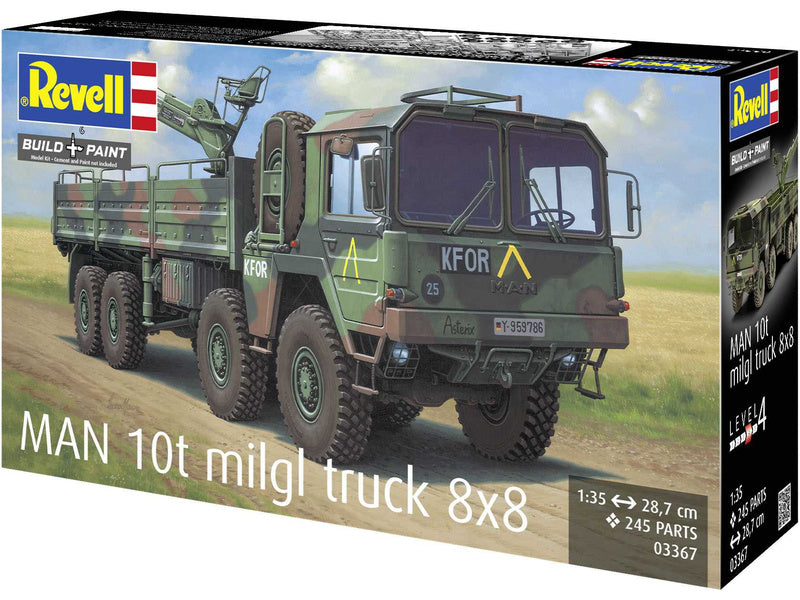 Revell MAN 10t milgl 8x8 Truck (1:35)