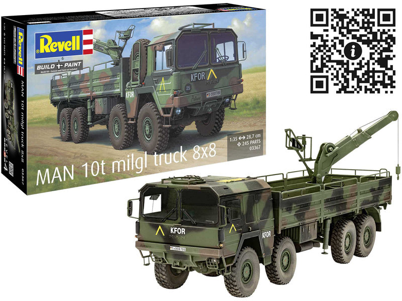 Revell MAN 10t milgl 8x8 Truck (1:35)