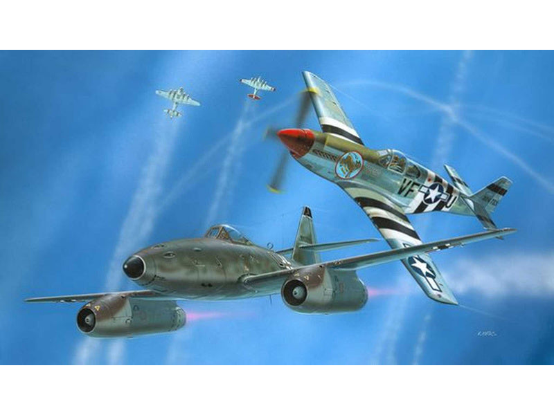 Revell Messerschmitt Me 262, P-51B Mustang(1:72)