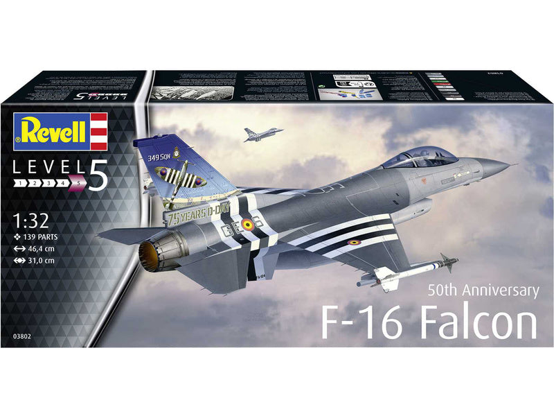 Revell General Dynamics F-16 Falcon 50. výročí (1:32)