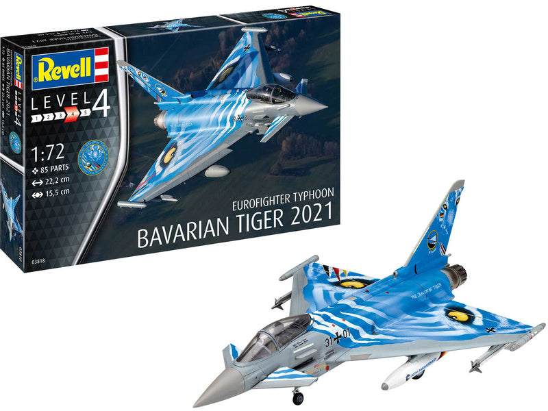 Revell Eurofighter Typhoon Bavarian Tiger 2021 (1:72)