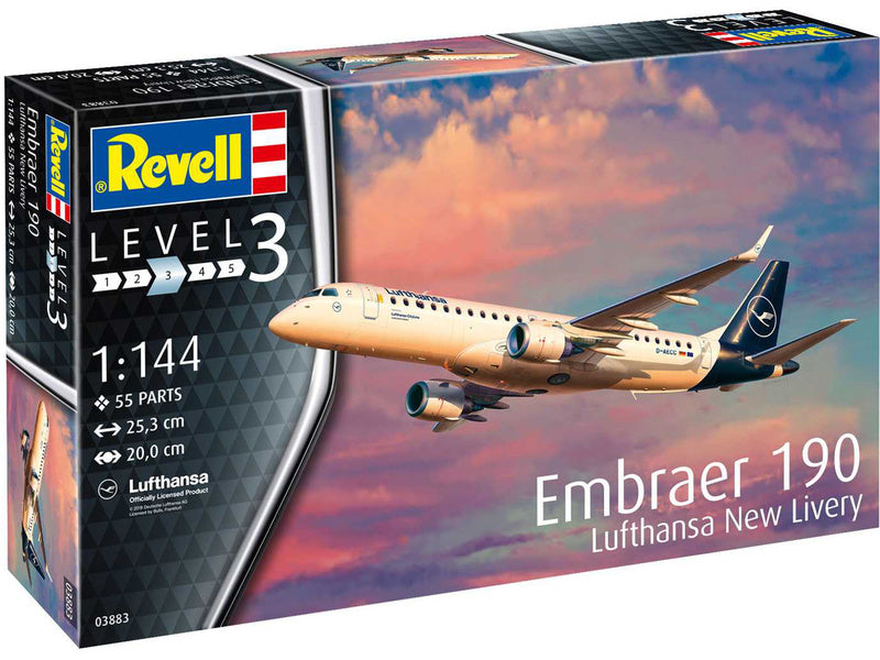 Revell Embraer 190 Lufthansa New Livery (1:144)