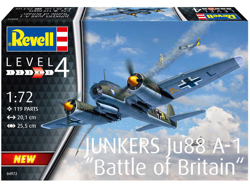 Revell Junkers Ju88 A-1 Bitva o Británii (1:72)