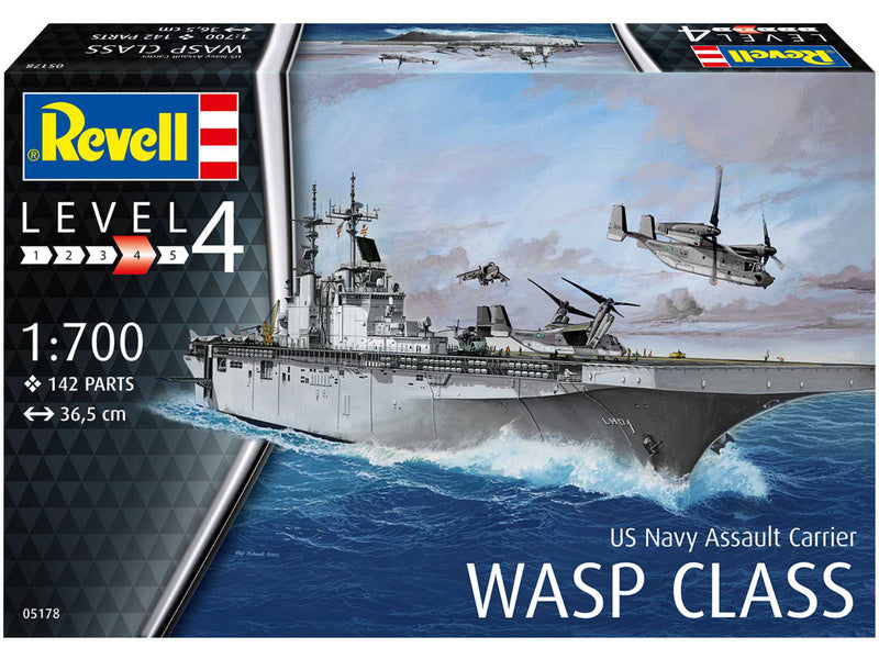 Revell USS WASP CLASS Assault Carrier (1:700)