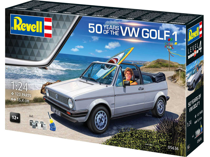 Revell Volkswagen Golf 1 50. výročí (1:24) (giftset)