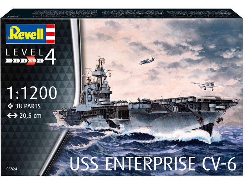 Revell USS Enterprise CV-6 (1:1200)