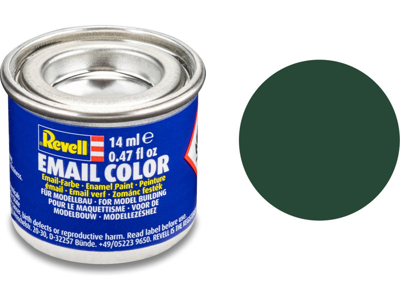 Revell emailová barva #68 tmavě zelená matná 14ml
