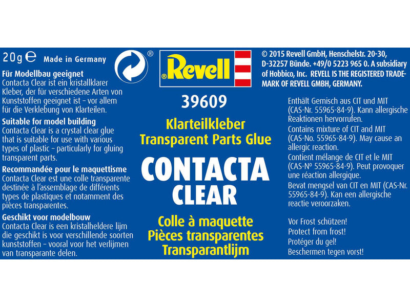 Revell lepidlo Contacta Clear 20g