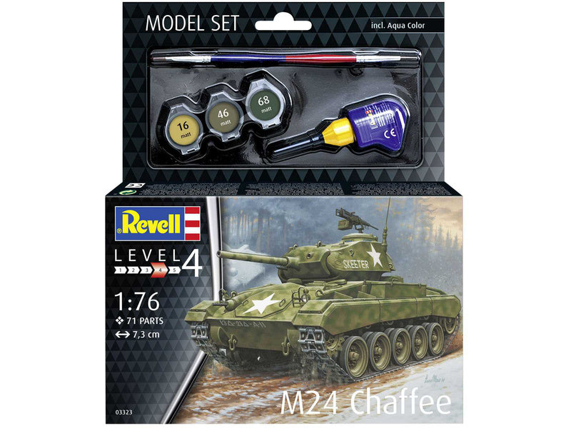 Revell M24 Chaffee (1:76) (sada)